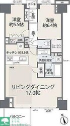 プラウド銀座東レジデンスの物件間取画像